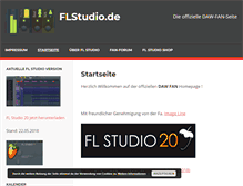 Tablet Screenshot of flstudio.de